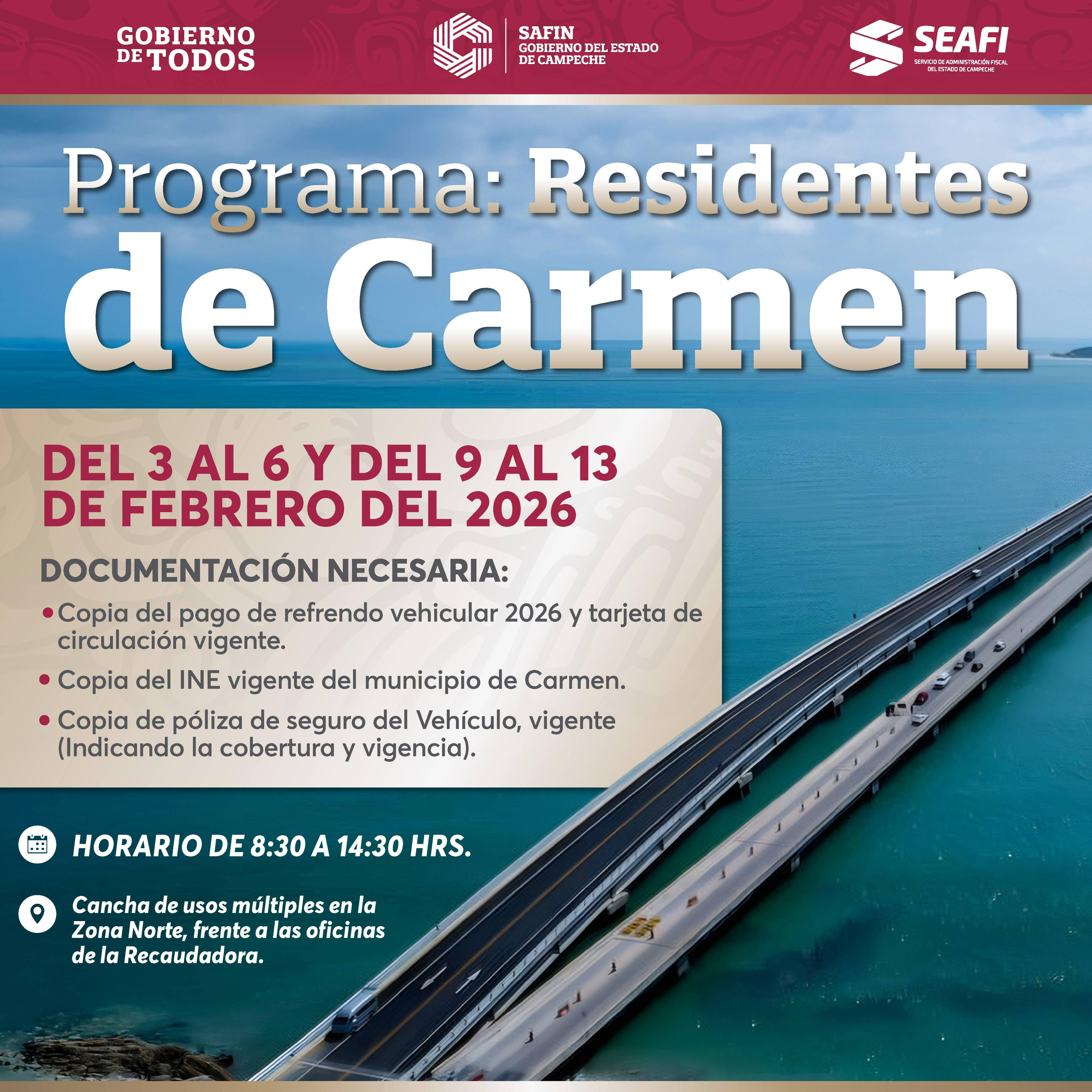 programa residentes 2026